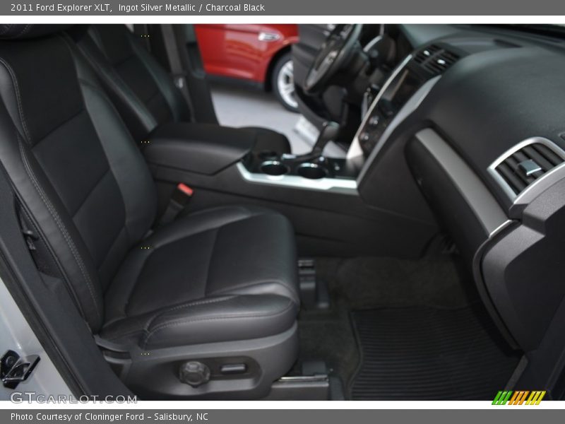 Ingot Silver Metallic / Charcoal Black 2011 Ford Explorer XLT