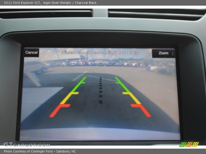 Ingot Silver Metallic / Charcoal Black 2011 Ford Explorer XLT