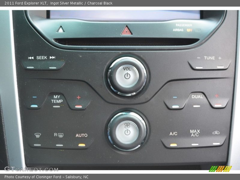 Ingot Silver Metallic / Charcoal Black 2011 Ford Explorer XLT