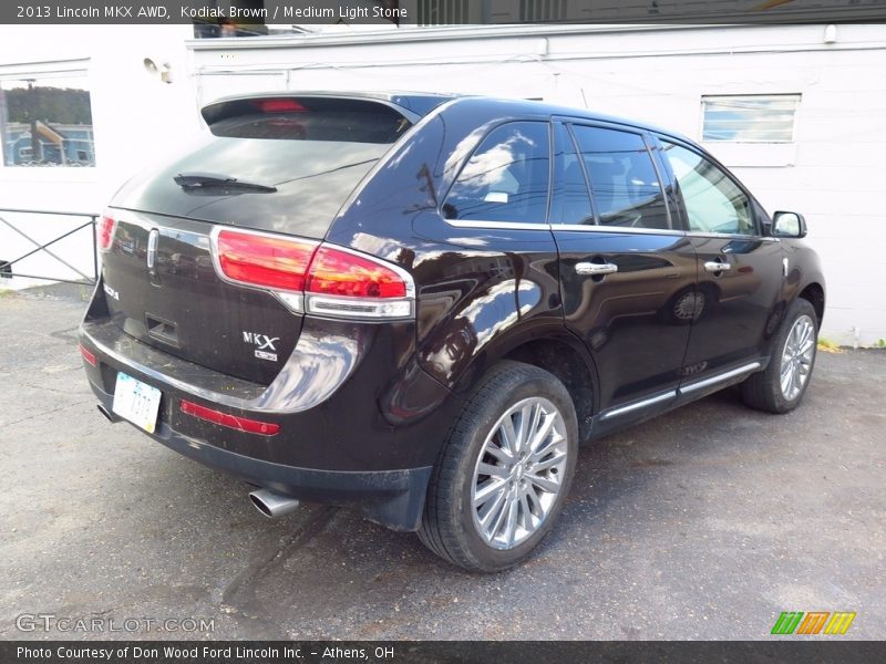 Kodiak Brown / Medium Light Stone 2013 Lincoln MKX AWD