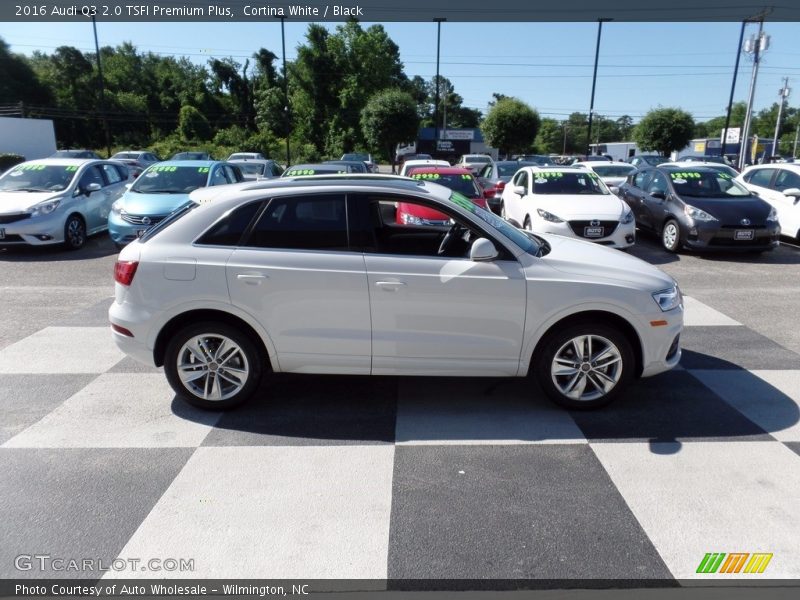 Cortina White / Black 2016 Audi Q3 2.0 TSFI Premium Plus