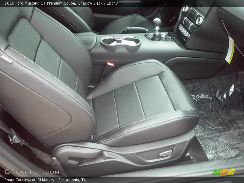 Shadow Black / Ebony 2016 Ford Mustang GT Premium Coupe