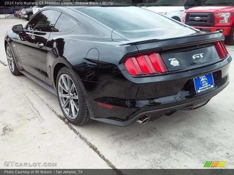 Shadow Black / Ebony 2016 Ford Mustang GT Premium Coupe