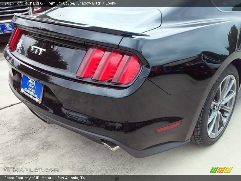 Shadow Black / Ebony 2016 Ford Mustang GT Premium Coupe
