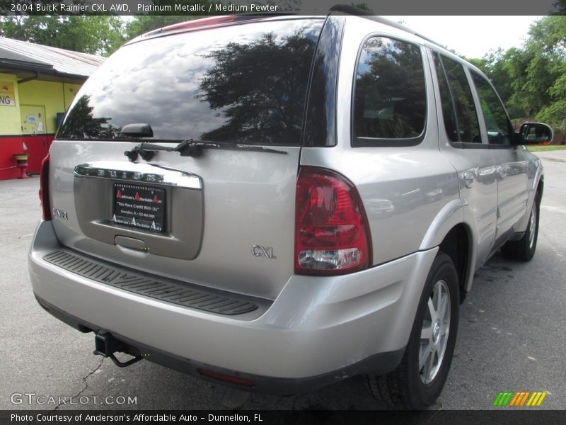 Platinum Metallic / Medium Pewter 2004 Buick Rainier CXL AWD