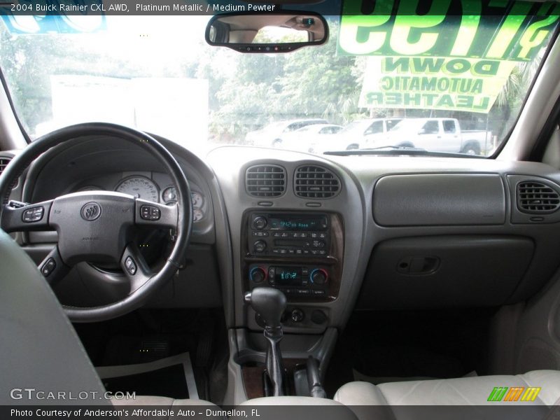 Platinum Metallic / Medium Pewter 2004 Buick Rainier CXL AWD