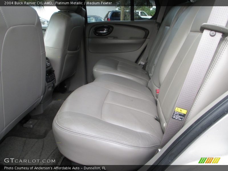 Platinum Metallic / Medium Pewter 2004 Buick Rainier CXL AWD
