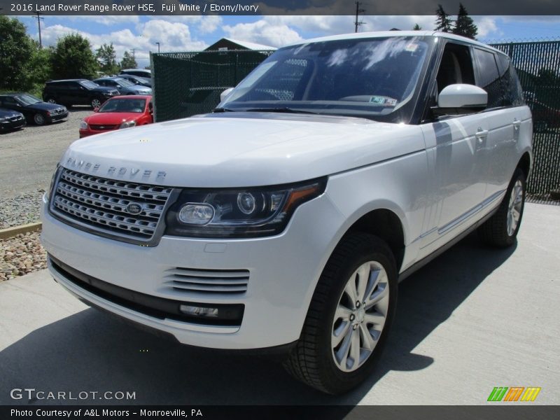 Fuji White / Ebony/Ivory 2016 Land Rover Range Rover HSE