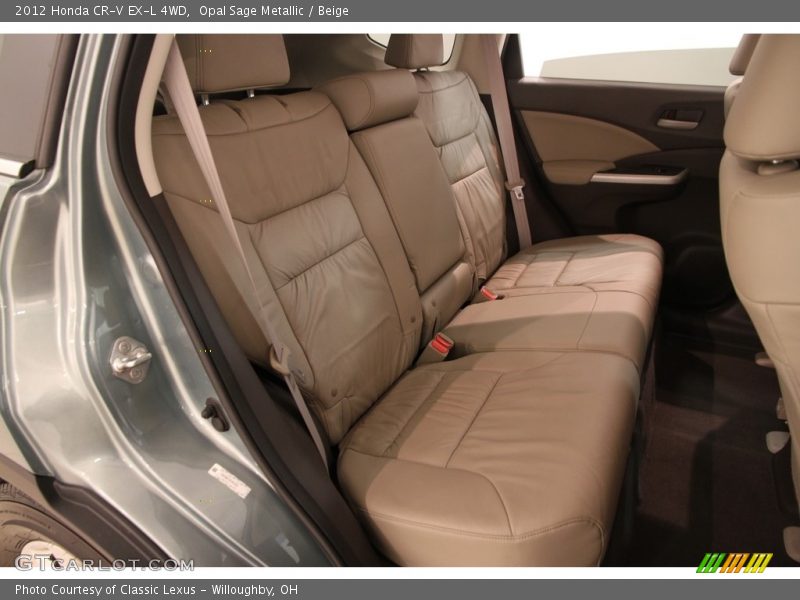 Opal Sage Metallic / Beige 2012 Honda CR-V EX-L 4WD