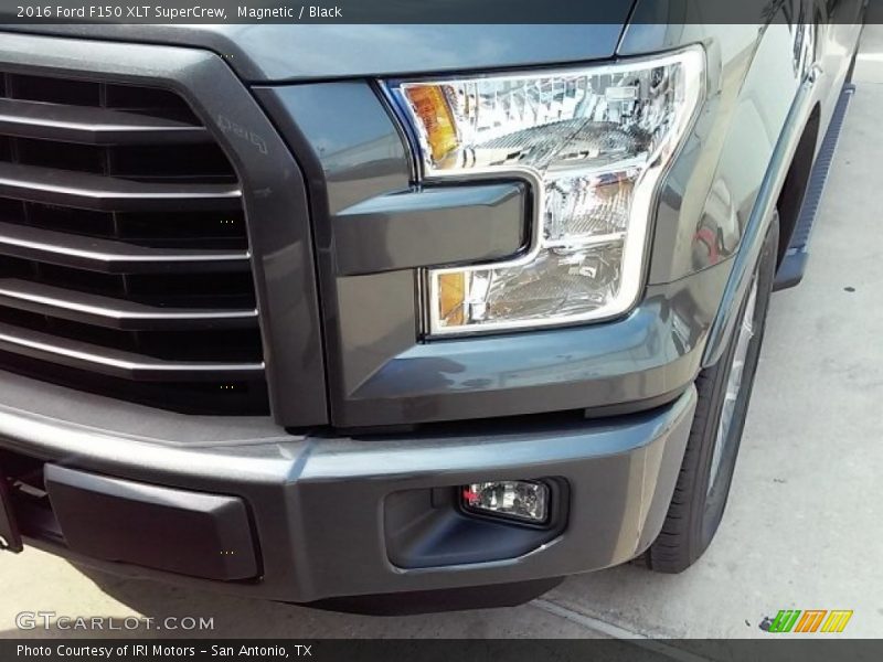Magnetic / Black 2016 Ford F150 XLT SuperCrew
