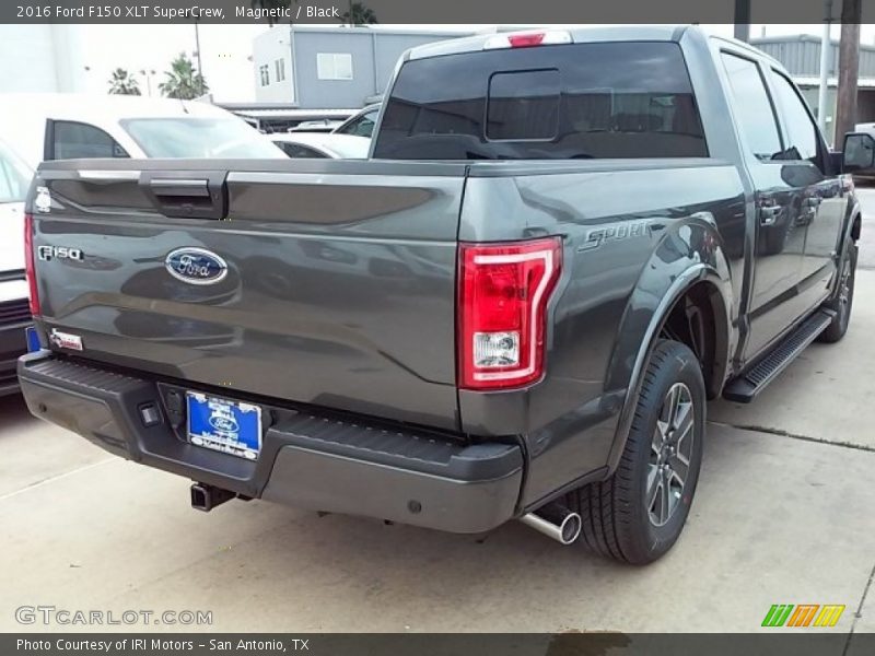 Magnetic / Black 2016 Ford F150 XLT SuperCrew