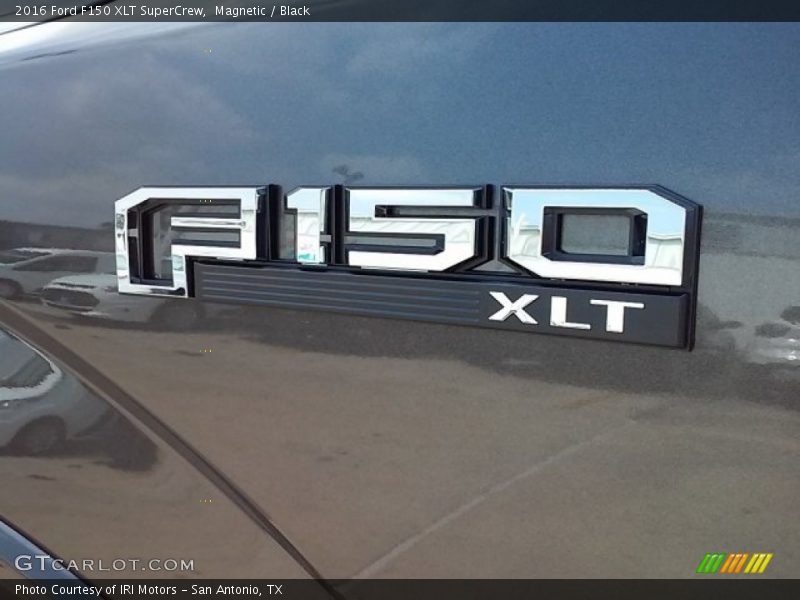 Magnetic / Black 2016 Ford F150 XLT SuperCrew