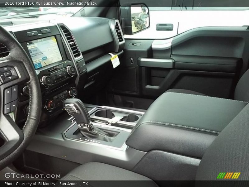 Magnetic / Black 2016 Ford F150 XLT SuperCrew