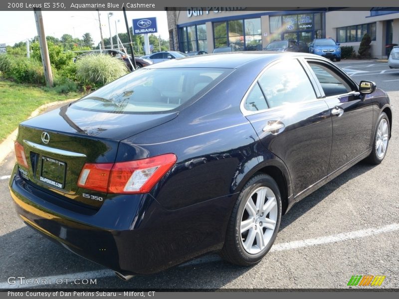 Aquamarine Blue / Cashmere 2008 Lexus ES 350