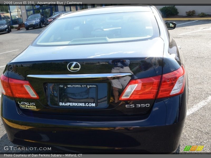 Aquamarine Blue / Cashmere 2008 Lexus ES 350