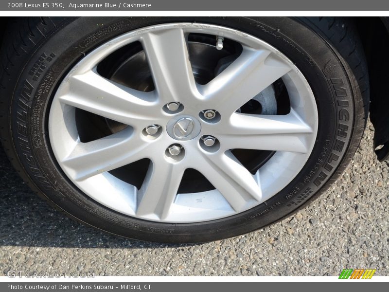 Aquamarine Blue / Cashmere 2008 Lexus ES 350