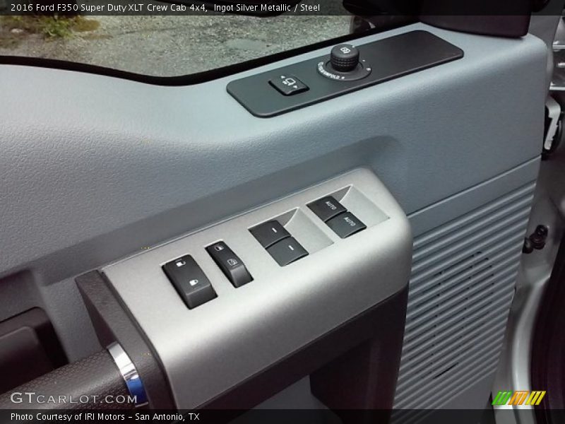 Ingot Silver Metallic / Steel 2016 Ford F350 Super Duty XLT Crew Cab 4x4