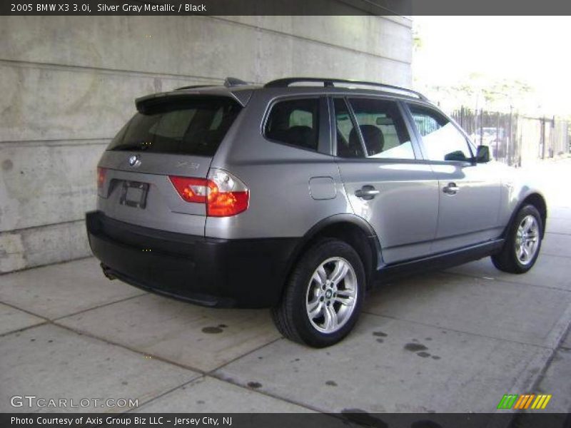 Silver Gray Metallic / Black 2005 BMW X3 3.0i