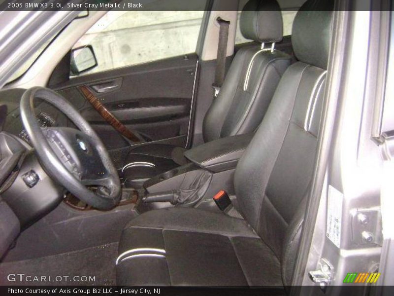Silver Gray Metallic / Black 2005 BMW X3 3.0i