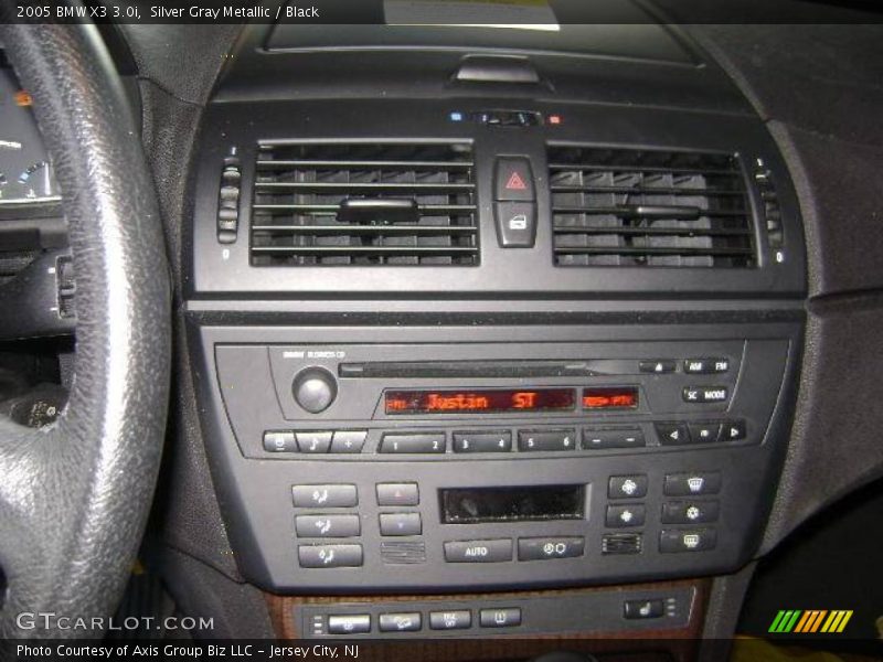 Silver Gray Metallic / Black 2005 BMW X3 3.0i