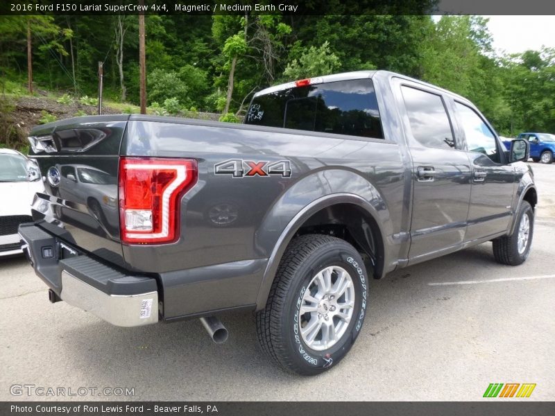 Magnetic / Medium Earth Gray 2016 Ford F150 Lariat SuperCrew 4x4