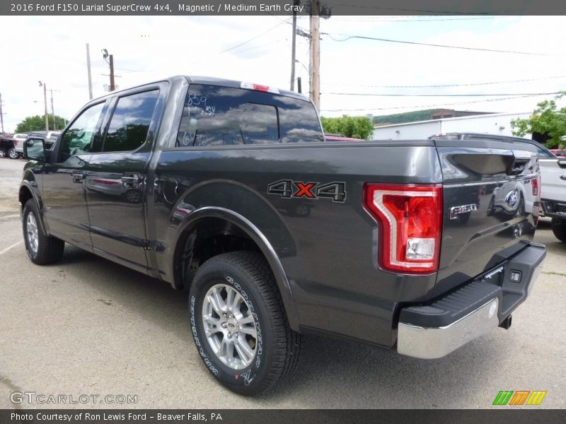 Magnetic / Medium Earth Gray 2016 Ford F150 Lariat SuperCrew 4x4