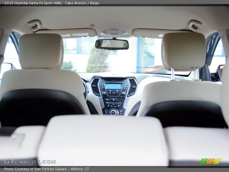 Cabo Bronze / Beige 2013 Hyundai Santa Fe Sport AWD