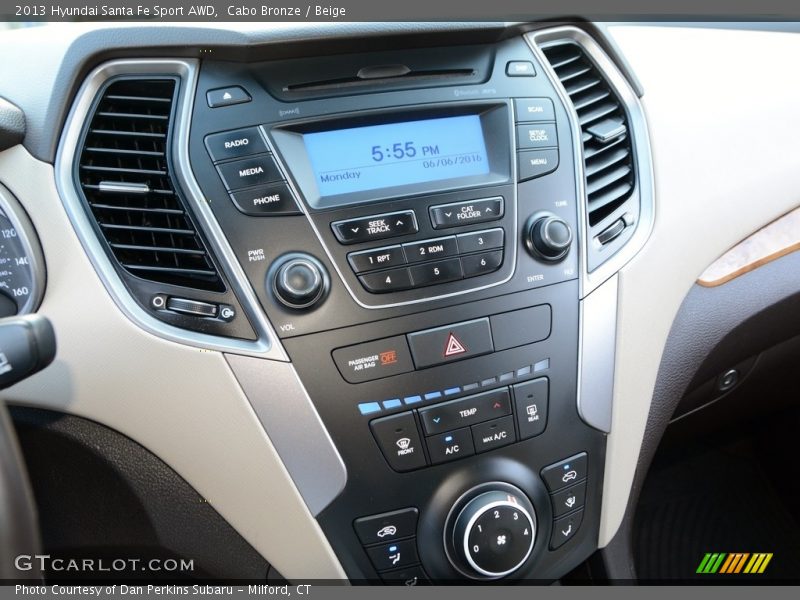 Cabo Bronze / Beige 2013 Hyundai Santa Fe Sport AWD