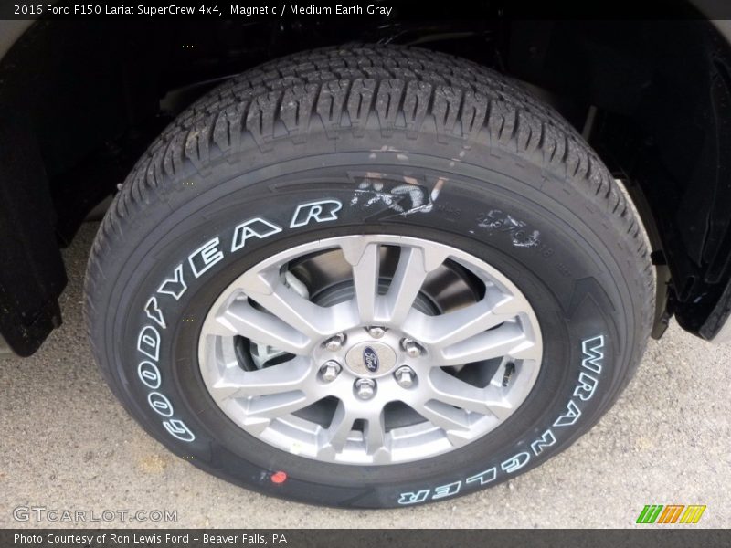 Magnetic / Medium Earth Gray 2016 Ford F150 Lariat SuperCrew 4x4