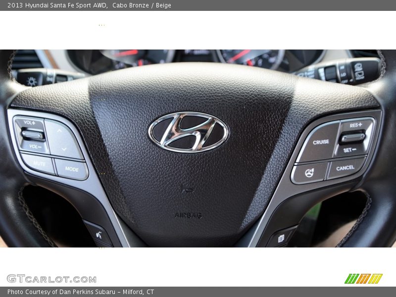 Cabo Bronze / Beige 2013 Hyundai Santa Fe Sport AWD