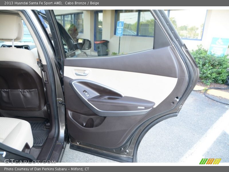 Cabo Bronze / Beige 2013 Hyundai Santa Fe Sport AWD
