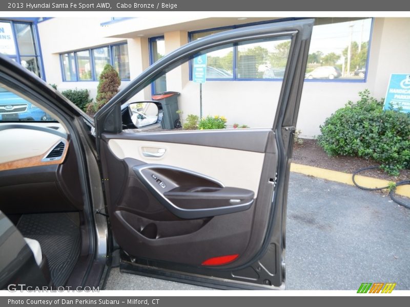 Cabo Bronze / Beige 2013 Hyundai Santa Fe Sport AWD