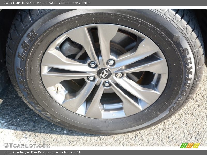 Cabo Bronze / Beige 2013 Hyundai Santa Fe Sport AWD