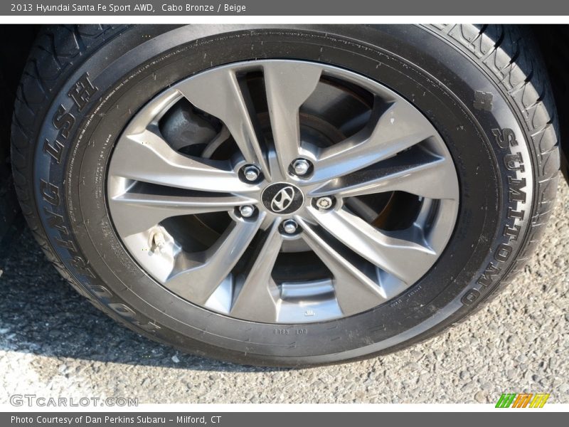 Cabo Bronze / Beige 2013 Hyundai Santa Fe Sport AWD