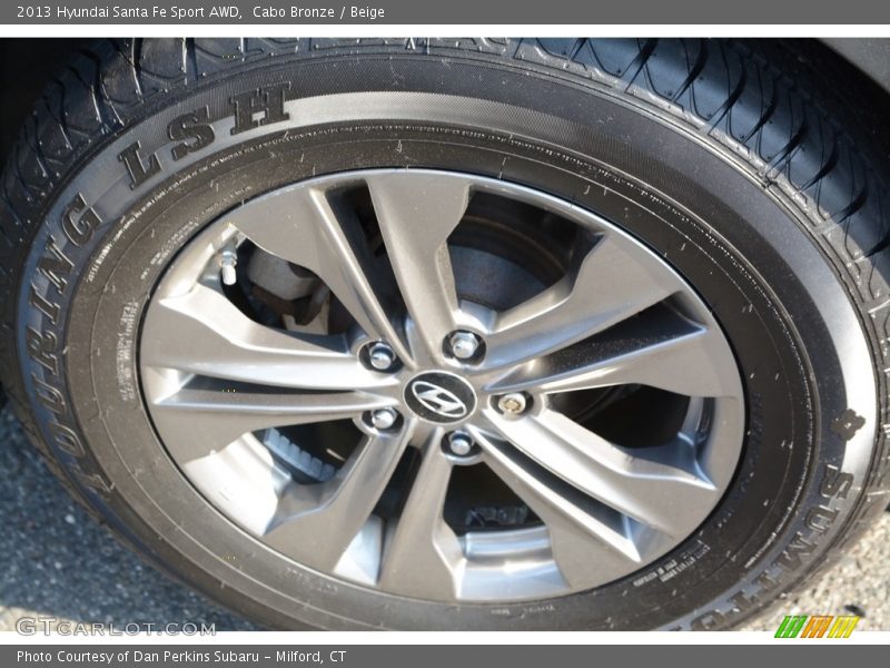 Cabo Bronze / Beige 2013 Hyundai Santa Fe Sport AWD