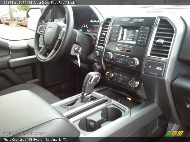 Ruby Red / Black 2016 Ford F150 XLT SuperCrew