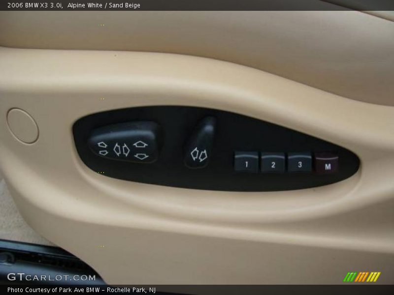 Alpine White / Sand Beige 2006 BMW X3 3.0i