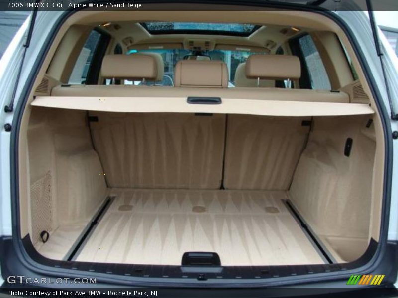 Alpine White / Sand Beige 2006 BMW X3 3.0i