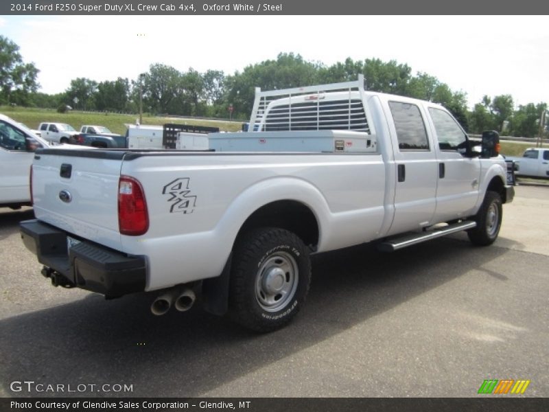 Oxford White / Steel 2014 Ford F250 Super Duty XL Crew Cab 4x4