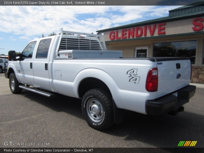 Oxford White / Steel 2014 Ford F250 Super Duty XL Crew Cab 4x4