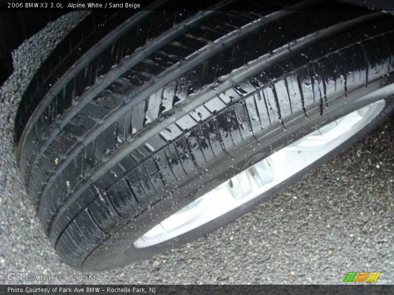 Alpine White / Sand Beige 2006 BMW X3 3.0i