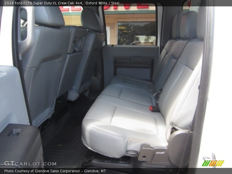 Oxford White / Steel 2014 Ford F250 Super Duty XL Crew Cab 4x4