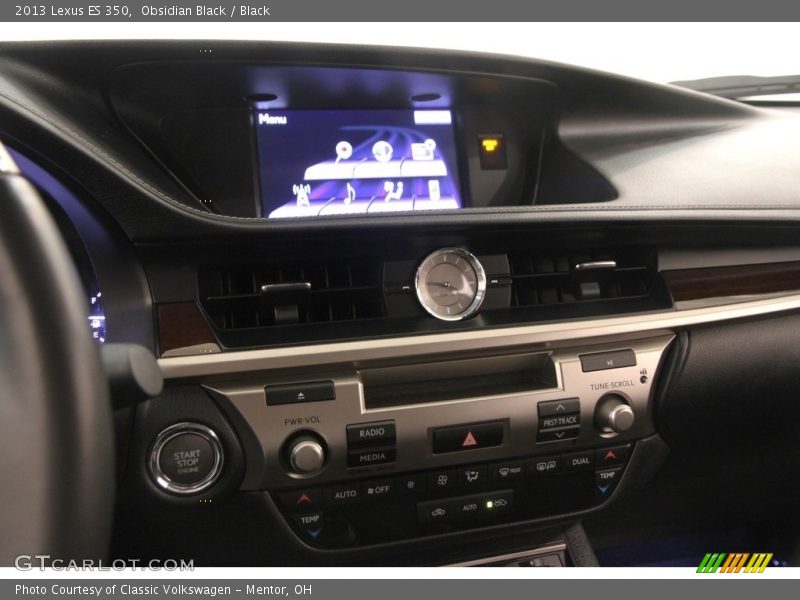 Obsidian Black / Black 2013 Lexus ES 350