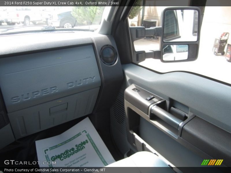 Oxford White / Steel 2014 Ford F250 Super Duty XL Crew Cab 4x4