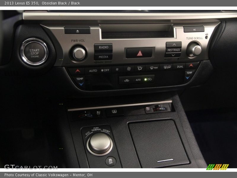 Obsidian Black / Black 2013 Lexus ES 350