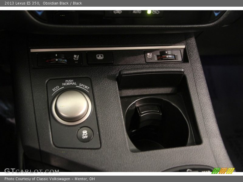 Obsidian Black / Black 2013 Lexus ES 350