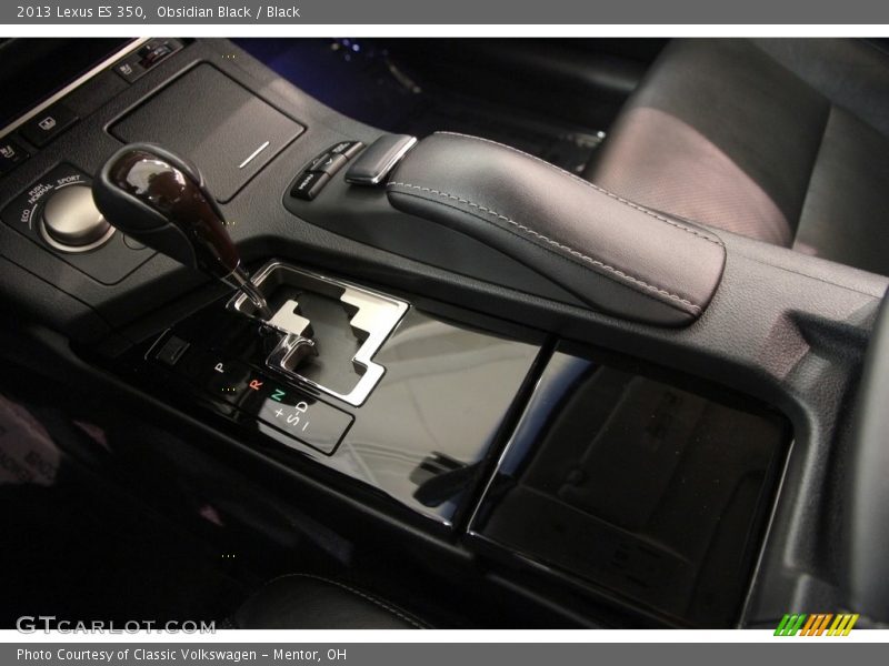 Obsidian Black / Black 2013 Lexus ES 350