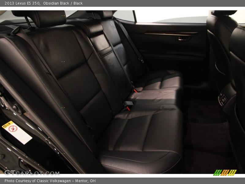 Obsidian Black / Black 2013 Lexus ES 350