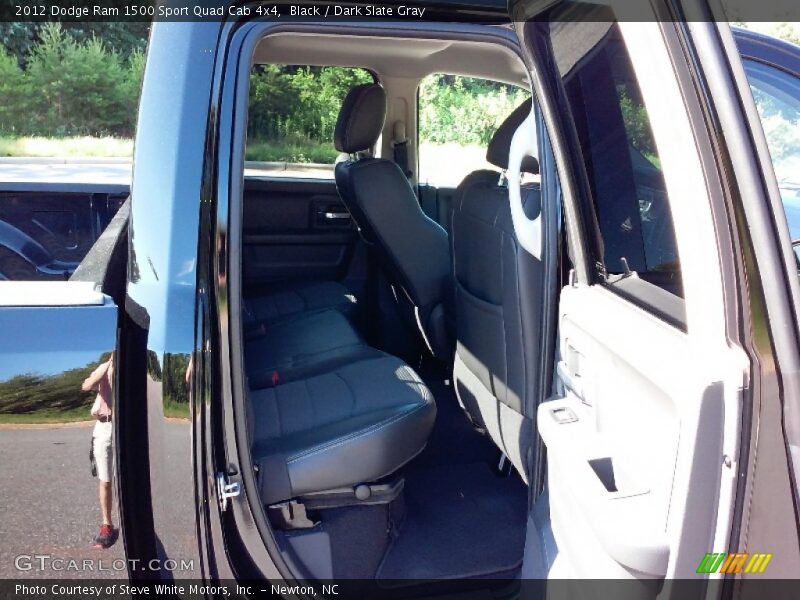 Black / Dark Slate Gray 2012 Dodge Ram 1500 Sport Quad Cab 4x4