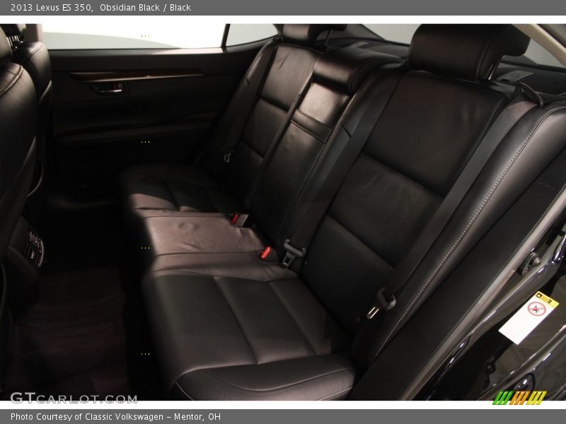 Obsidian Black / Black 2013 Lexus ES 350